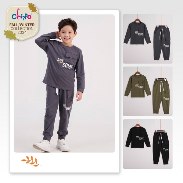 Bộ thu đông dài tay Aws