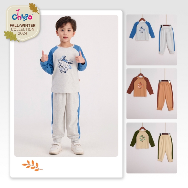 Bộ thu đông dài tay Pochaco