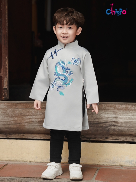 Áo dài rồng mây