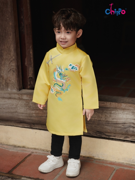 Áo dài rồng mây