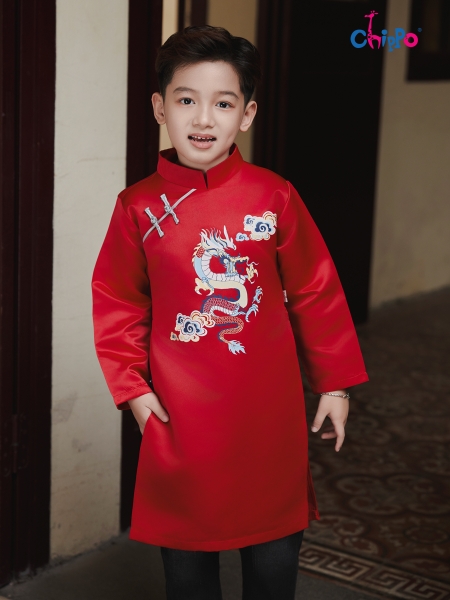 Áo dài rồng mây