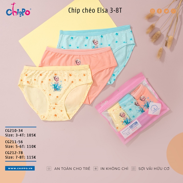 Chip chéo Elsa 3-8T