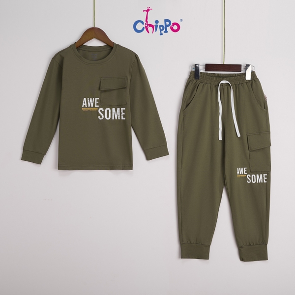 Bộ thu đông dài tay Aws