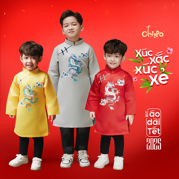 Áo dài rồng mây