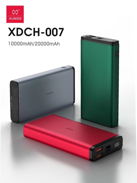 Sạc Dự Phòng Sạc Nhanh QC 3.0 20.000mAh Xundd XDCH-007