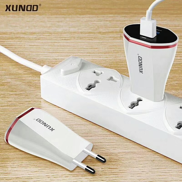 Củ Sạc 2 Cổng USB Fly Charge Xundd