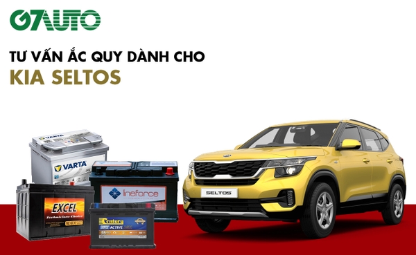 Bình ắc quy xe Kia Seltos: Bảng giá và thông số kỹ thuật
