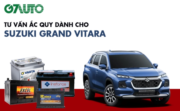 Bình ắc quy xe Suzuki Grand Vitara: Bảng giá và thông số kỹ thuật