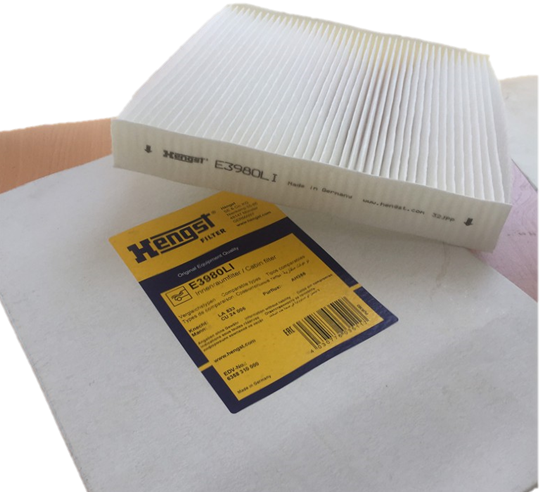Lọc gió điều hòa tiêu chuẩn Hengst E3980LI