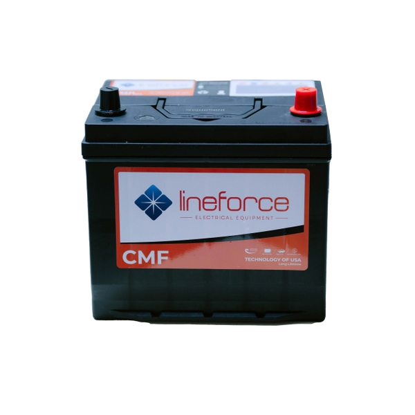 Ắc quy Lineforce 12V 60AH 55D23L MF