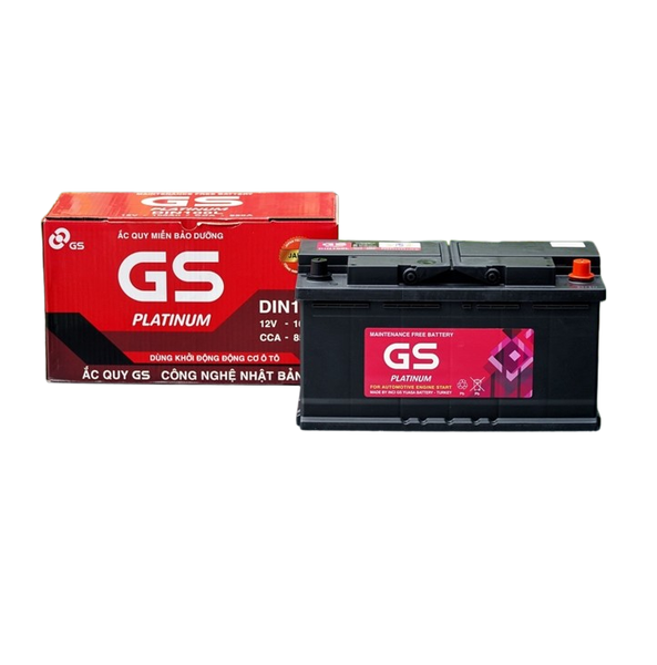 Ắc quy GS 12V 100AH DIN100 | G7Auto.vn