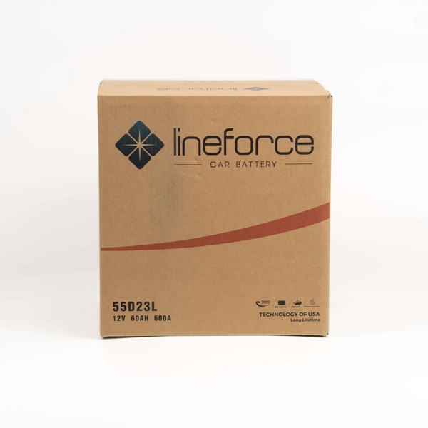 Ắc quy Lineforce 12V 60AH 55D23L MF