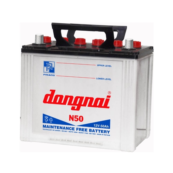Ắc quy Đồng Nai Pinaco 12V 50AH N50R