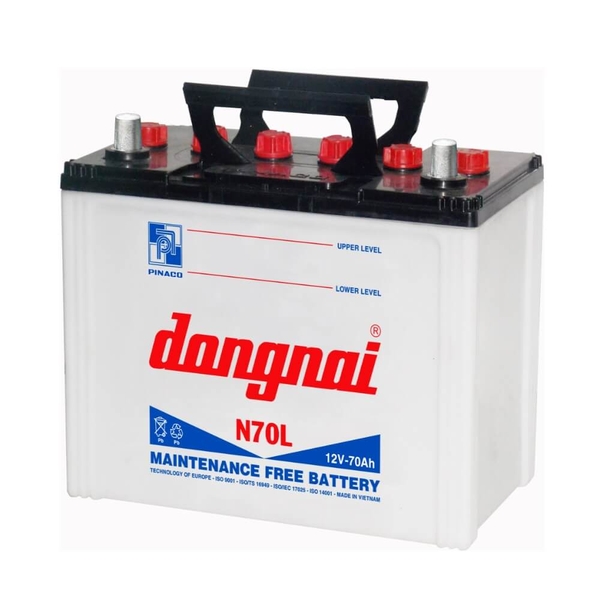 Ắc quy Đồng Nai Pinaco 12V 70AH N70L