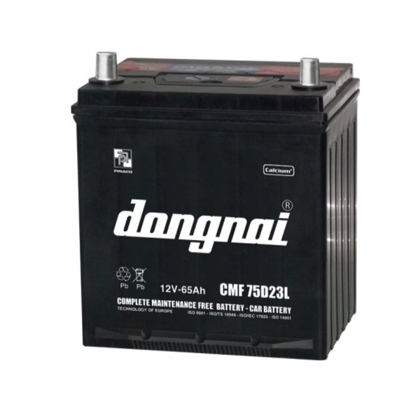 Ắc quy Đồng Nai Pinaco 12V 65AH CMF 75D23L