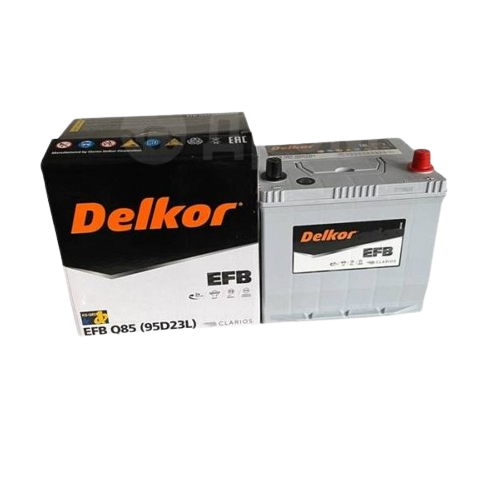 Ắc quy Delkor 12V 65AH Q85 95D23L EFB (Start-Stop) | G7Auto.vn