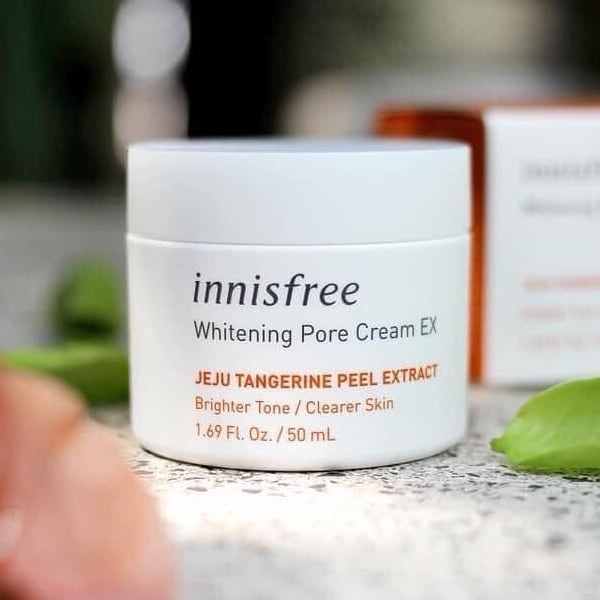 Kem Dưỡng Trắng da từ Quýt Innisfree Whitening Pore Cream EX