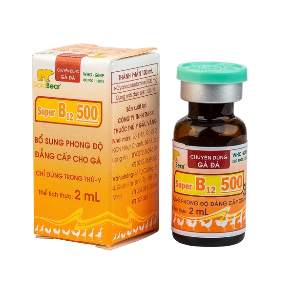 Vitamin B12 có ảnh hưởng đến việc gà đá hay không? Nếu có, cách nào?
