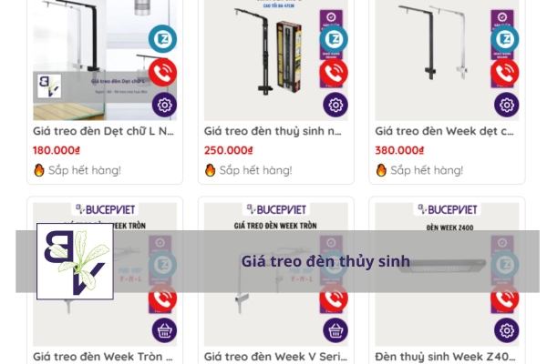 Top 5 Giá Treo Đèn Thuỷ Sinh Bể Cá Đẹp – Chắc – Đa Năng (Chihiros, Week, Mufan, Inox)