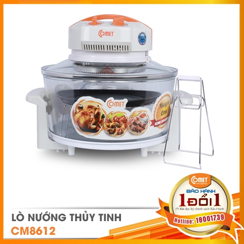 Lò nướng thủy tinh CM8612