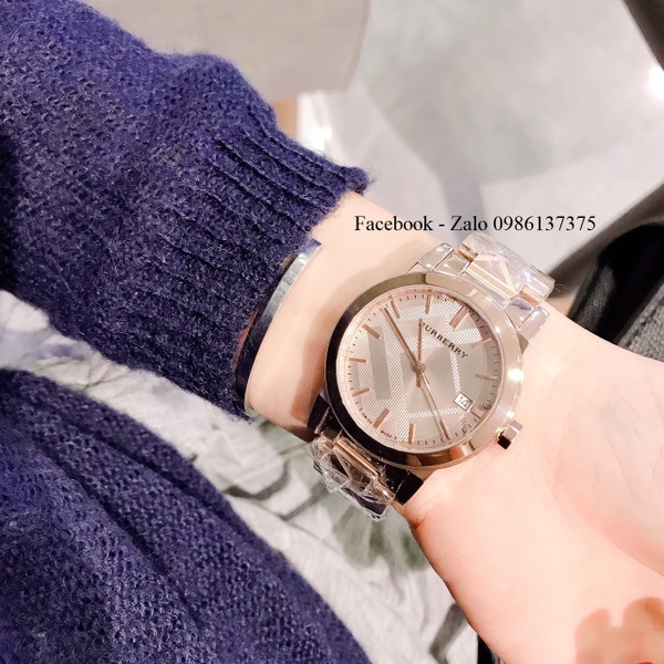 Đồng Hồ Burberry Nữ BU9039 Vàng Hồng Cao Cấp 34mm – Shop Đồng Hồ Cao Cấp