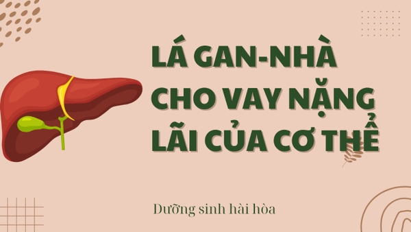 LÁ GAN - NHÀ CHO VAY NẶNG LÃI CỦA CƠ THỂ