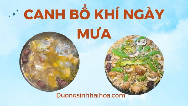 CANH BỔ KHÍ NGÀY MƯA