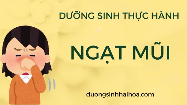 DƯỠNG SINH THỰC HÀNH:  NGẠT MŨI