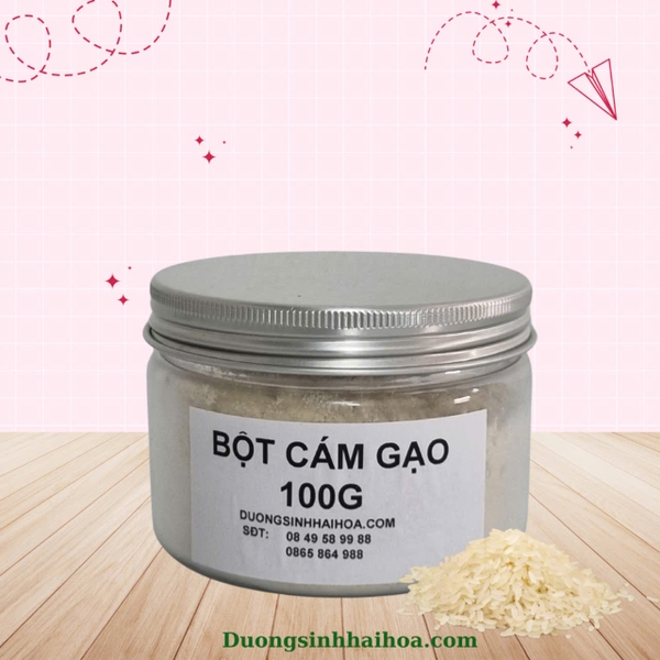 BỘT CÁM GẠO 100G