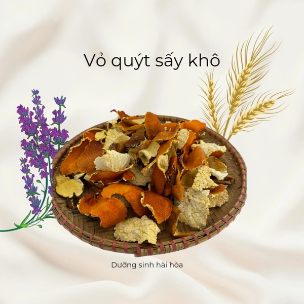 VỎ QUÝT SẤY KHÔ 100G