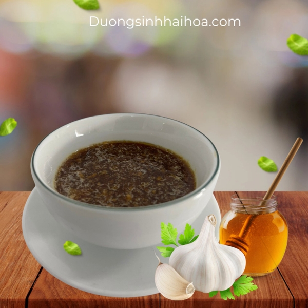 TỎI NGÂM MẬT ONG 500G