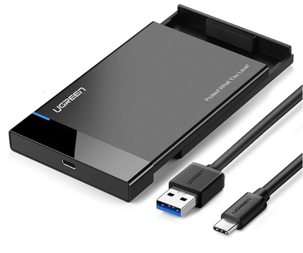 Hộp box 2.5 inch Sata USB Type-C Ugreen 50743