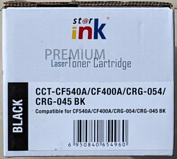 Hộp mực in laser màu đen (BK) Black (chíp 201A) CRG045/CRG054/CF400A ...