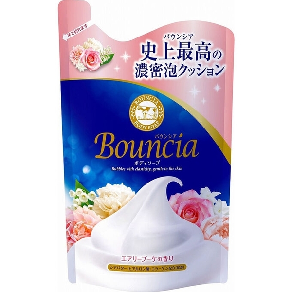 Sữa Tắm Bouncia Dưỡng Ẩm Trắng Da Hương Hoa 400ml ( Dạng Túi )