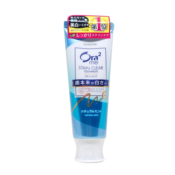 kem-danh-rang-sunstar-ora2-stain-clear-130g