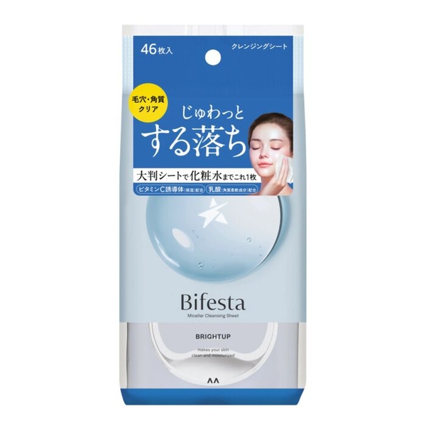 Khăn tẩy trang BIFESTA M.BRIGHTUP 46 miếng
