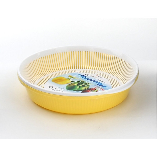 Giá đựng hoa quả 2 lớp hình tròn