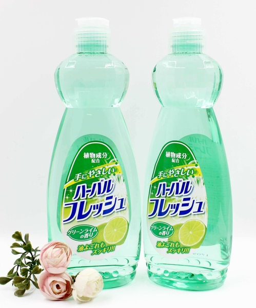Nước rửa chéndiệt khuẩn tinh chất chanh Mitsuei