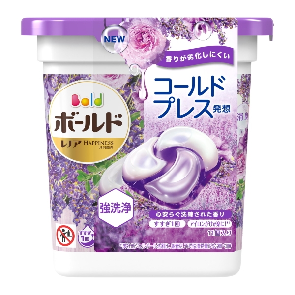 Hộp 11 Viên giặt 4D Gel hương hoa oải hương