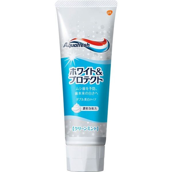 Kem đánh răng Aquafresh hương bạc hà và trắng vượt trội 140g
