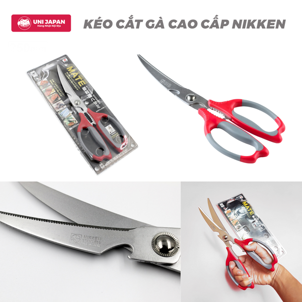 Kéo cắt gà cao cấp Nikken 25cm