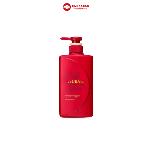 Dầu Xả Tsubaki Premium Moist 490ml (Màu đỏ)