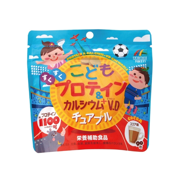 Viên nhai bổ sung Protein & Canxi + V.D cho bé 90 viên