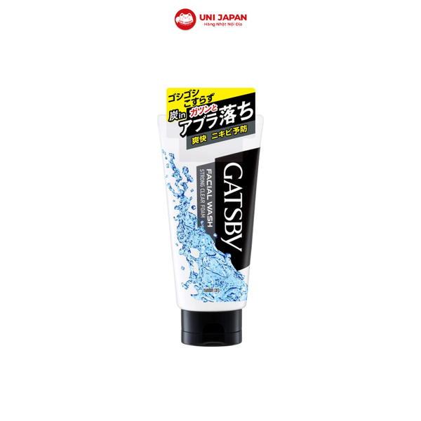 Sữa rửa mặt cho nam Gatsby - Strong Clear Foam