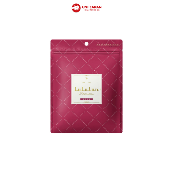 Mặt nạ lululun Face mask màu đỏ dưỡng ẩm