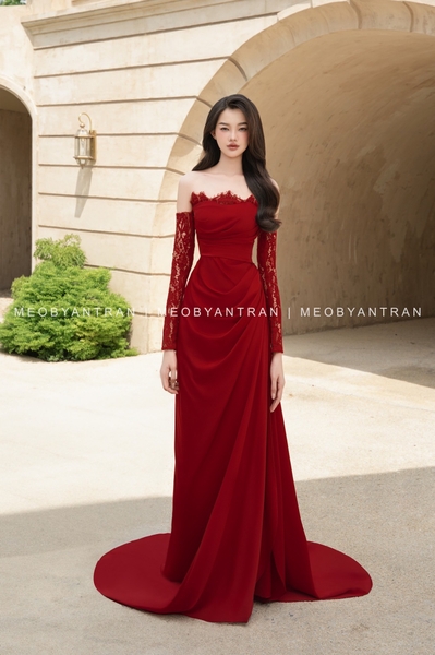 Top 12+ Áo Váy Cưới Màu Đỏ Đẹp Cho Cô Dâu Đi Bàn Ấn Tượng