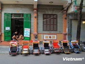 Thanh lý xe xích lô trẻ em - toanphuc1
