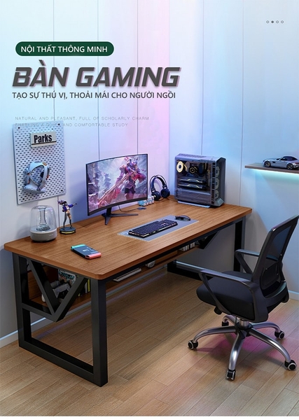 Bàn làm việc gaming 120x60cm