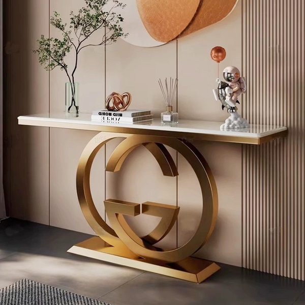 [SALES] Bàn Console chữ nhật chân CHANEL CS27