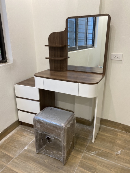 Trọn Bộ Bàn Trang Điểm  Bo Góc TD202